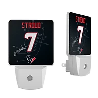 Keyscaper C.J. Stroud Houston Texans  Nightlight 2-Pack