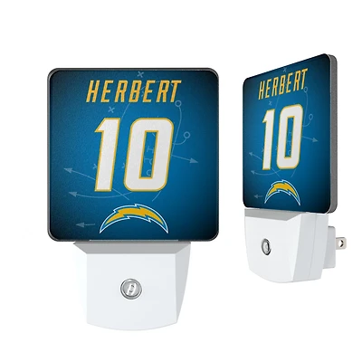Keyscaper Justin Herbert Los Angeles Chargers  Nightlight 2-Pack