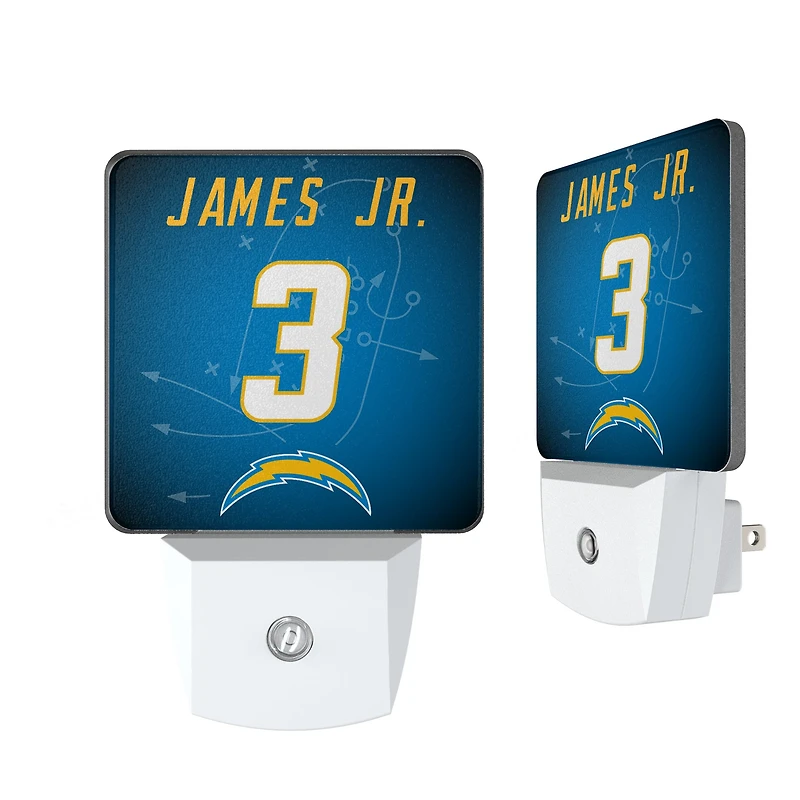 Keyscaper Derwin James Jr. Los Angeles Chargers  Nightlight 2-Pack
