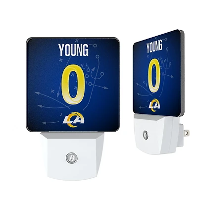 Keyscaper Byron Young Los Angeles Rams  Nightlight 2-Pack