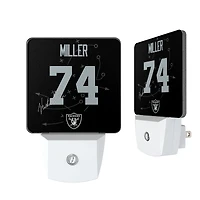 Keyscaper Kolton Miller Las Vegas Raiders  Nightlight 2-Pack