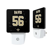Keyscaper Demario Davis New Orleans Saints  Nightlight 2-Pack