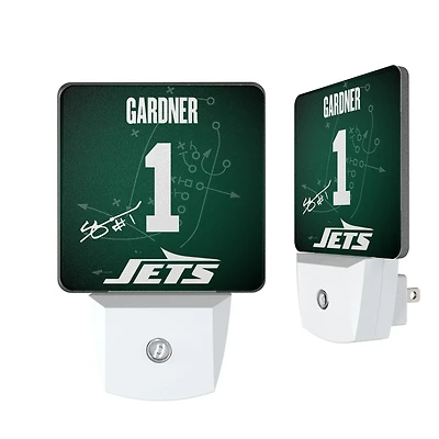 Keyscaper Ahmad Sauce Gardner New York Jets  Nightlight 2-Pack