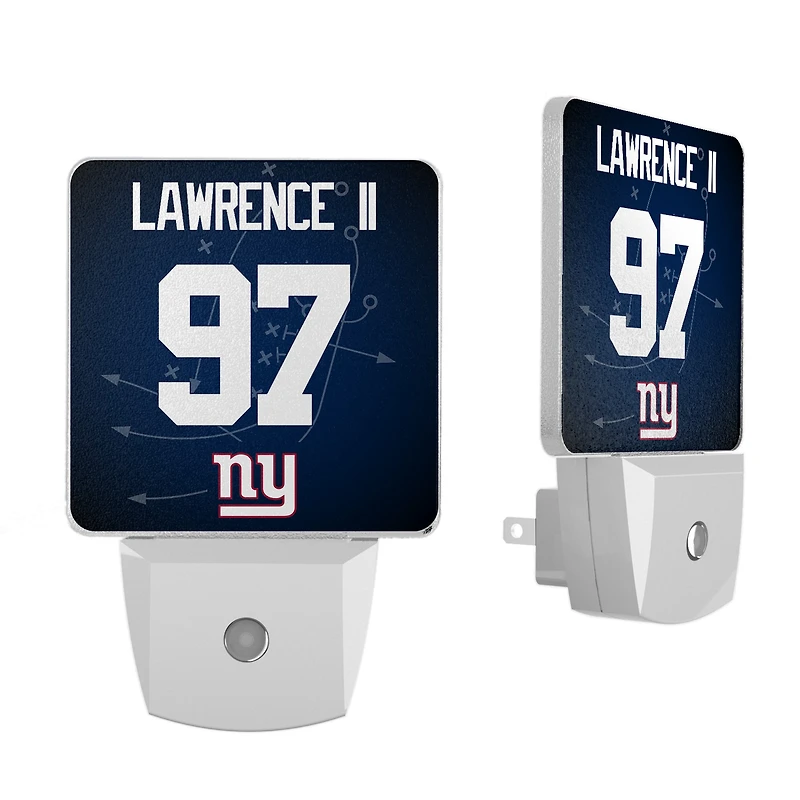 Keyscaper Dexter Lawrence II New York Giants  Nightlight 2-Pack