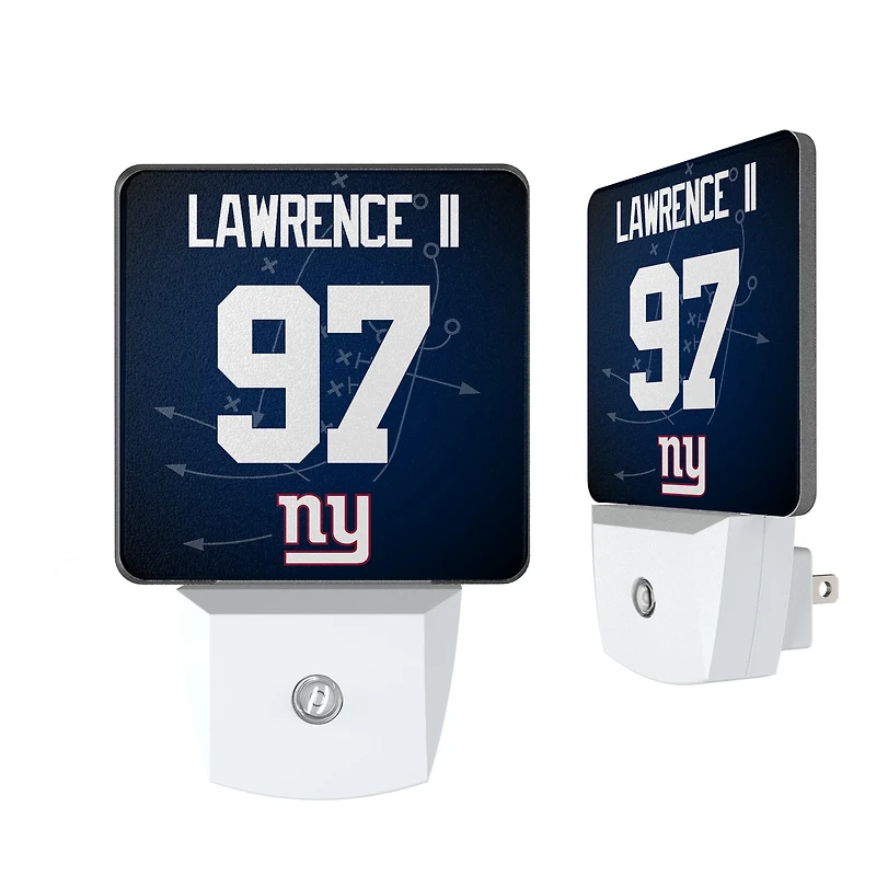 Keyscaper Dexter Lawrence II New York Giants  Nightlight 2-Pack