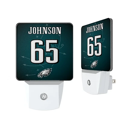 Keyscaper Lane Johnson Philadelphia Eagles  Nightlight 2-Pack