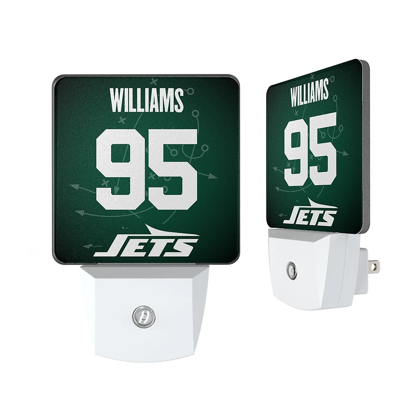 Keyscaper Quinnen Williams New York Jets  Nightlight 2-Pack