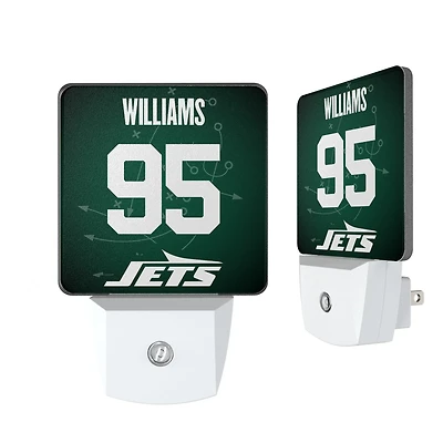 Keyscaper Quinnen Williams New York Jets  Nightlight 2-Pack