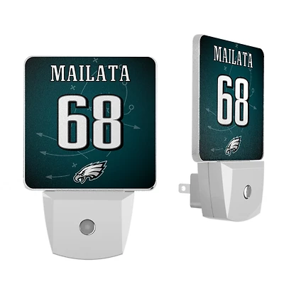 Keyscaper Jordan Mailata Philadelphia Eagles  Nightlight 2-Pack