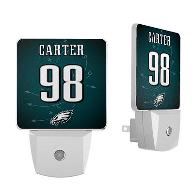 Keyscaper Jalen Carter Philadelphia Eagles  Nightlight 2-Pack