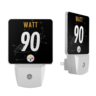 Keyscaper T.J. Watt Pittsburgh Steelers  Nightlight 2-Pack