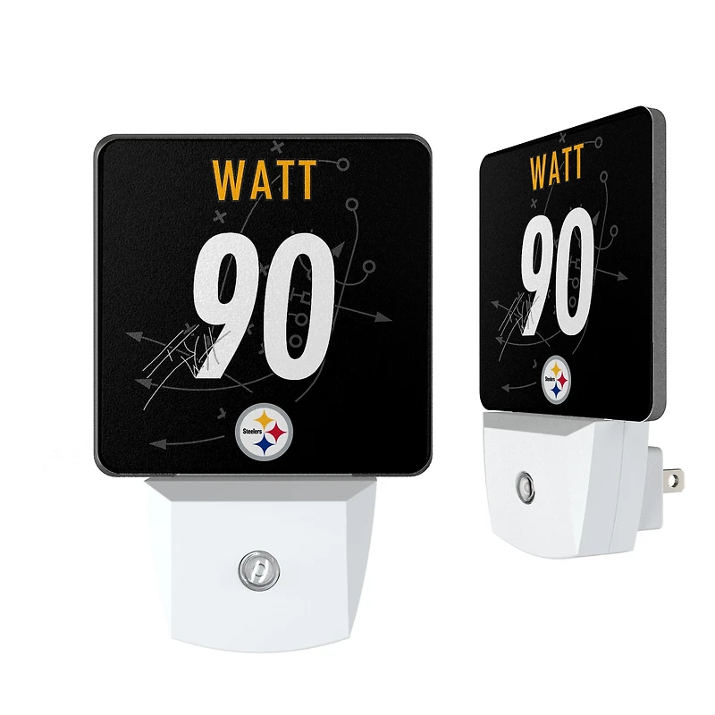 Keyscaper T.J. Watt Pittsburgh Steelers  Nightlight 2-Pack
