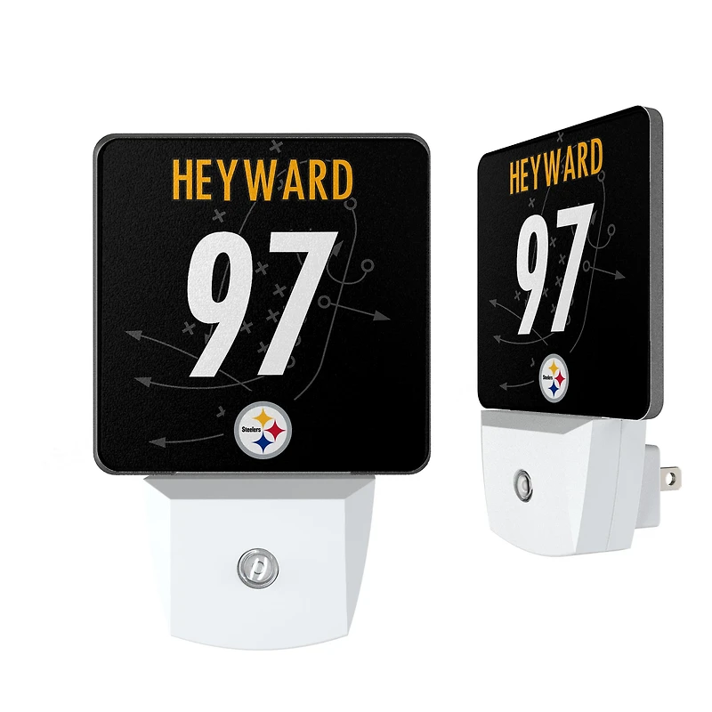 Keyscaper Cameron Heyward Pittsburgh Steelers  Nightlight 2-Pack