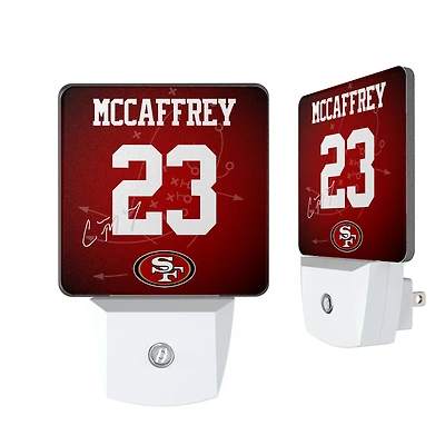 Keyscaper Christian McCaffrey San Francisco 49ers  Nightlight 2-Pack