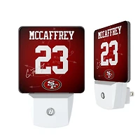 Keyscaper Christian McCaffrey San Francisco 49ers  Nightlight 2-Pack