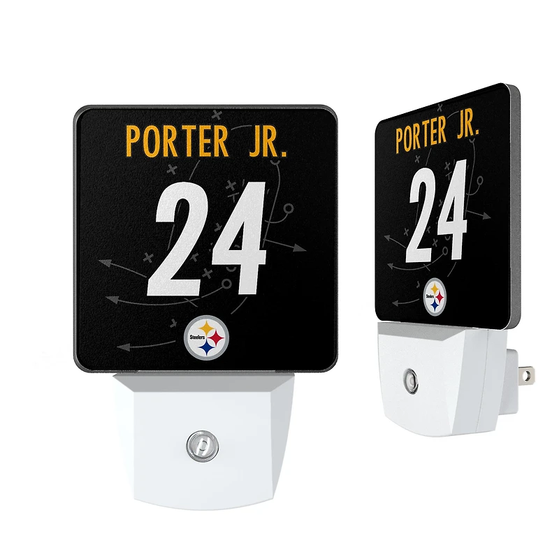 Keyscaper Joey Porter Jr. Pittsburgh Steelers Nightlight 2-Pack