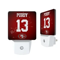 Keyscaper Brock Purdy San Francisco 49ers  Nightlight 2-Pack