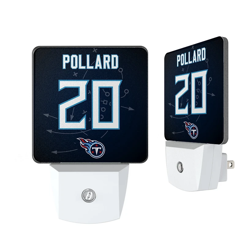 Keyscaper Tony Pollard Tennessee Titans  Nightlight 2-Pack