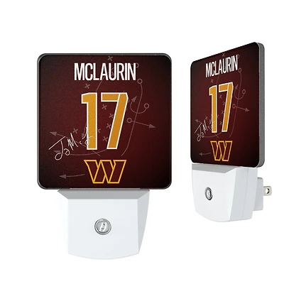 Keyscaper Terry McLaurin Washington Commanders  Nightlight 2-Pack