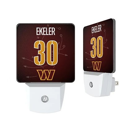 Keyscaper Austin Ekeler Washington Commanders  Nightlight 2-Pack