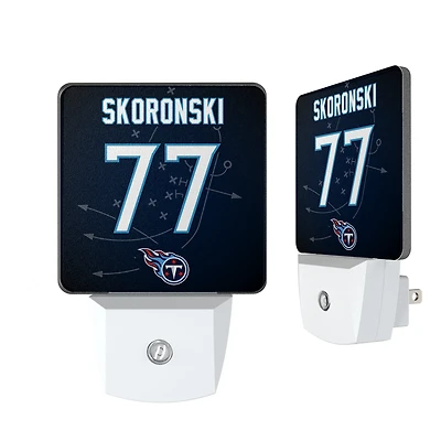 Keyscaper Peter Skoronski Tennessee Titans  Nightlight 2-Pack