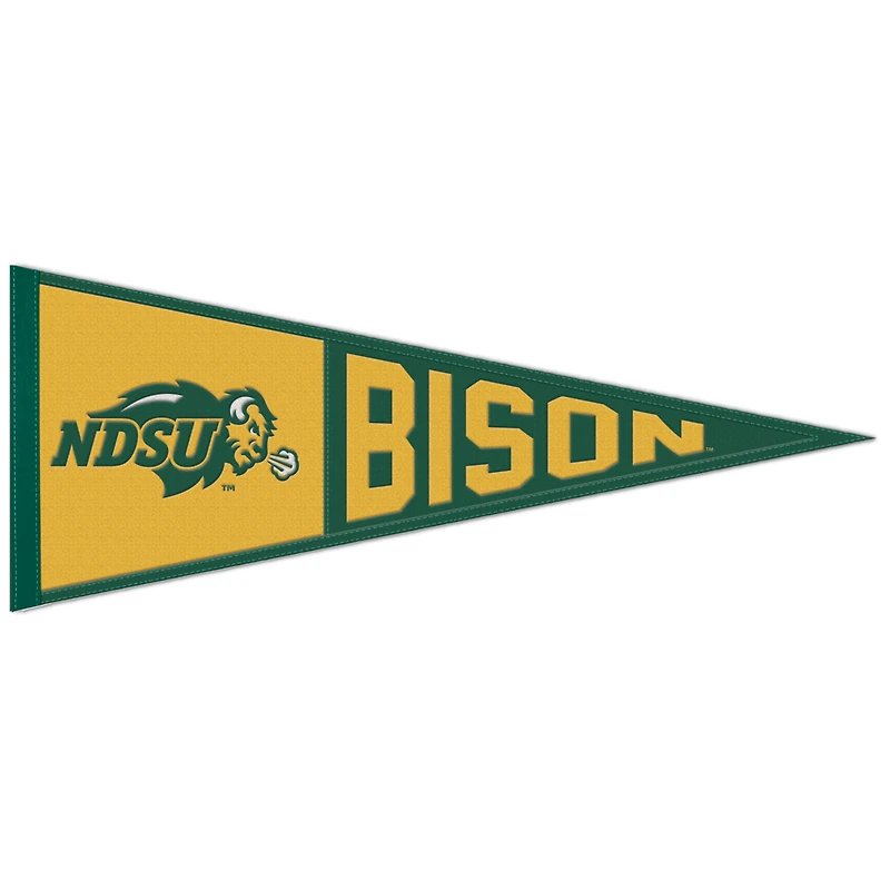 WinCraft NDSU Bison 13" x 32" Retro Logo Wool Pennant