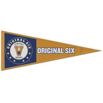 WinCraft Original 6 13" x 32" Retro Logo Wool Pennant