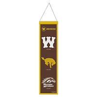 WinCraft Western Michigan Broncos 8" x 32" Wool Evolution Banner