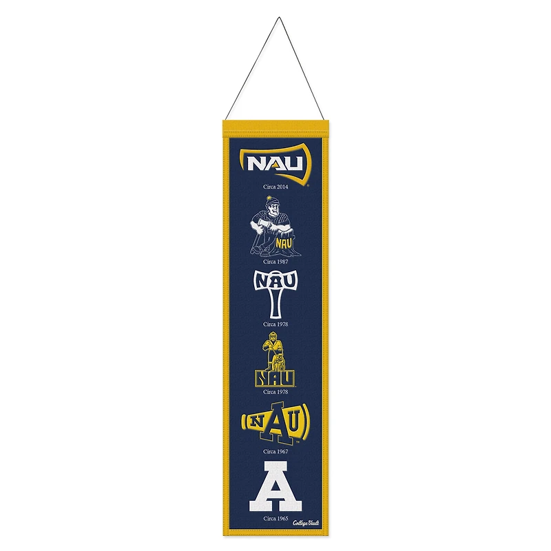 WinCraft Northern Arizona Lumberjacks 8" x 32" Wool Evolution Banner