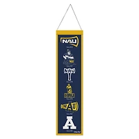 WinCraft Northern Arizona Lumberjacks 8" x 32" Wool Evolution Banner