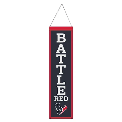 WinCraft Houston Texans 8" x 32" Wool Banner