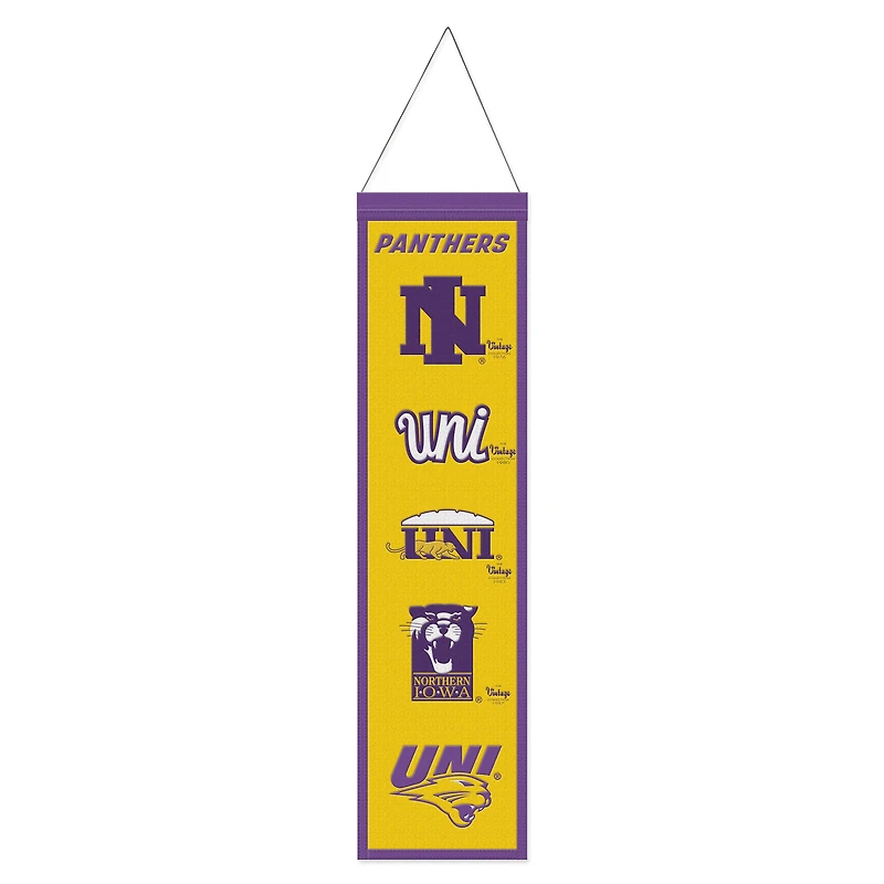 WinCraft Northern Iowa Panthers 8" x 32" Wool Evolution Banner