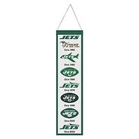 WinCraft New York Jets 8" x 32" Wool Evolution Banner