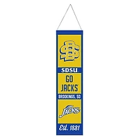 WinCraft South Dakota State Jackrabbits 8" x 32" Wool Evolution Banner