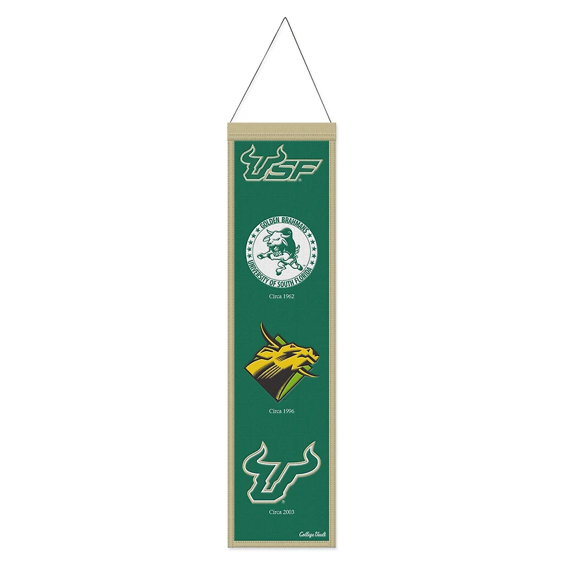 WinCraft South Florida Bulls 8" x 32" Wool Evolution Banner