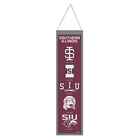WinCraft Southern Illinois Salukis 8" x 32" Wool Evolution Banner