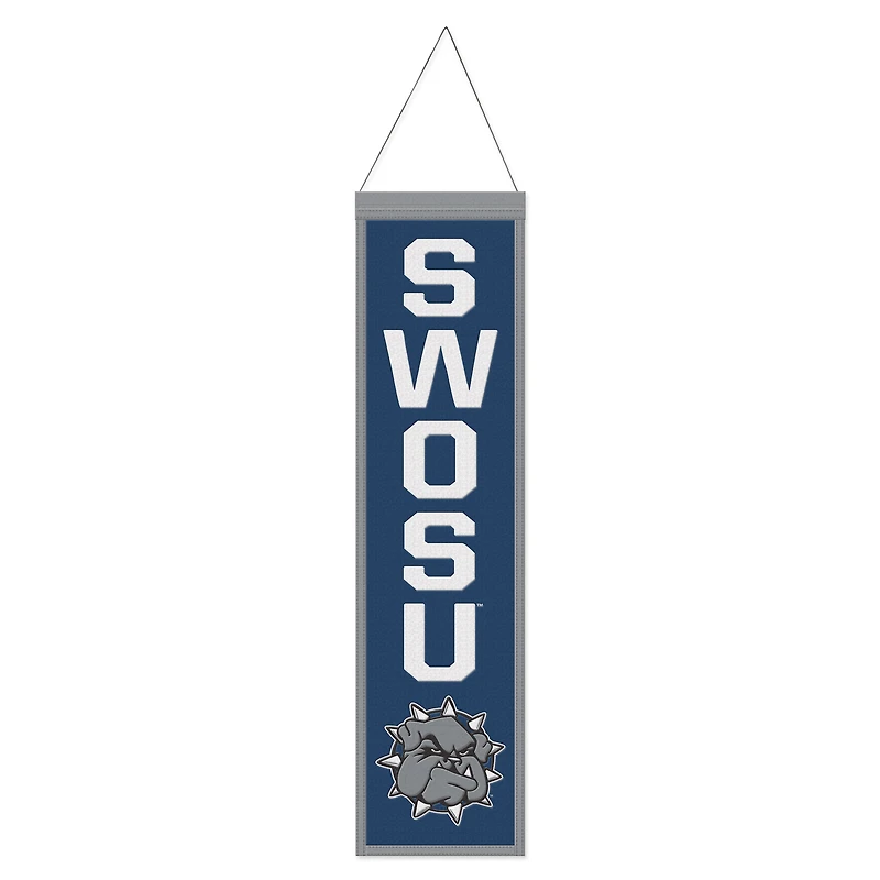 WinCraft Southwestern Oklahoma State Bulldogs 8" x 32" Wool Evolution Banner