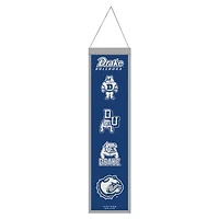 WinCraft Drake Bulldogs 8" x 32" Wool Evolution Banner