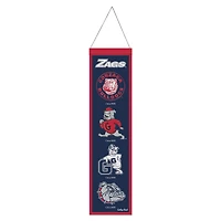 WinCraft Gonzaga Bulldogs 8" x 32" Wool Evolution Banner
