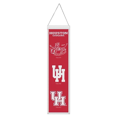 WinCraft Houston Cougars 8" x 32" Wool Evolution Banner