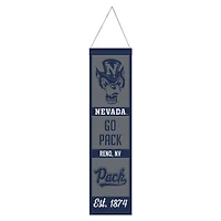 WinCraft Nevada Wolf Pack 8" x 32" Wool Evolution Banner
