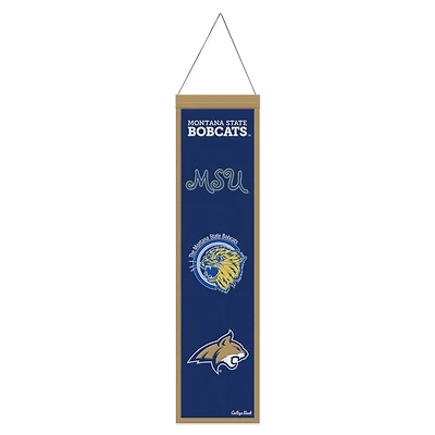 WinCraft Montana State Bobcats 8" x 32" Wool Evolution Banner