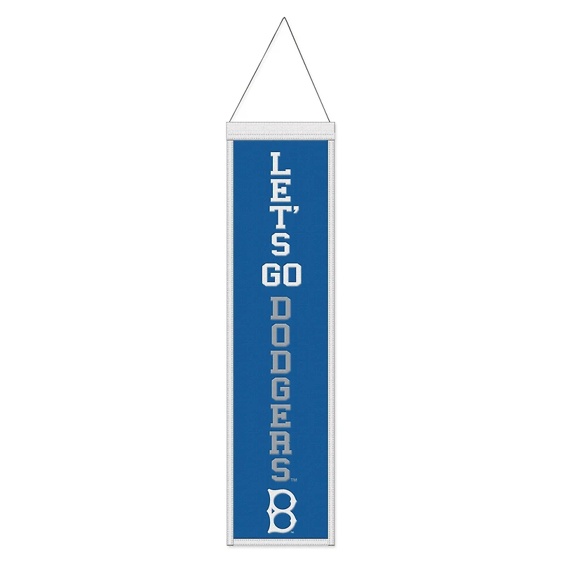 WinCraft Los Angeles Dodgers 8" x 32" Wool Evolution Banner