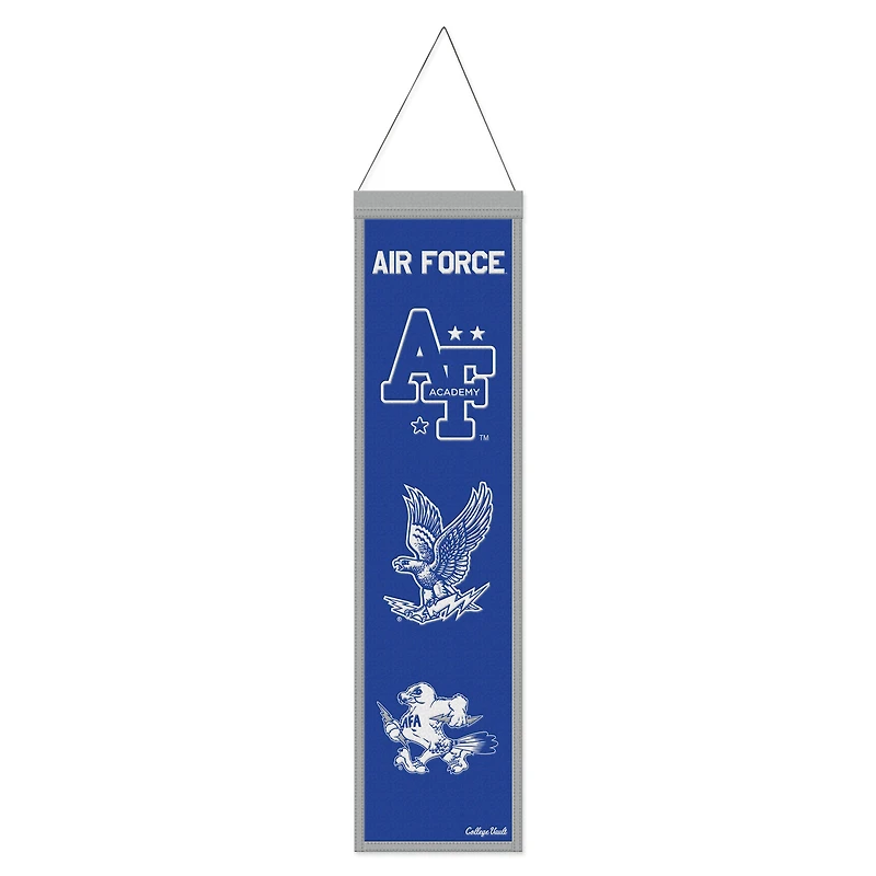 WinCraft Air Force Falcons 8" x 32" Wool Evolution Banner