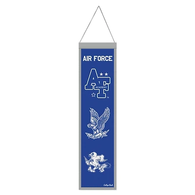 WinCraft Air Force Falcons 8" x 32" Wool Evolution Banner
