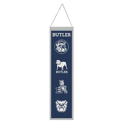 WinCraft Butler Bulldogs 8" x 32" Wool Evolution Banner