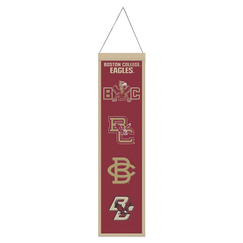 WinCraft Boston College Eagles 8" x 32" Wool Evolution Banner