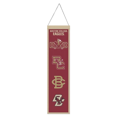 WinCraft Boston College Eagles 8" x 32" Wool Evolution Banner