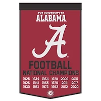 WinCraft Alabama Crimson Tide 24" x 38" Wool Championship Banner