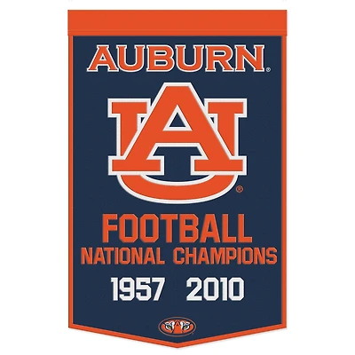 WinCraft Auburn Tigers 24" x 38" Wool Championship Banner
